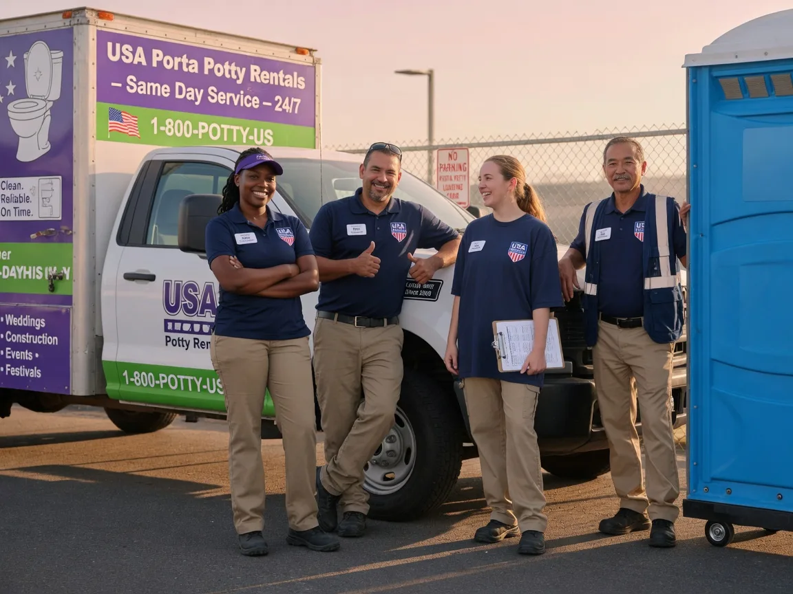 Porta Potty Rental company in Warm Springs, VA